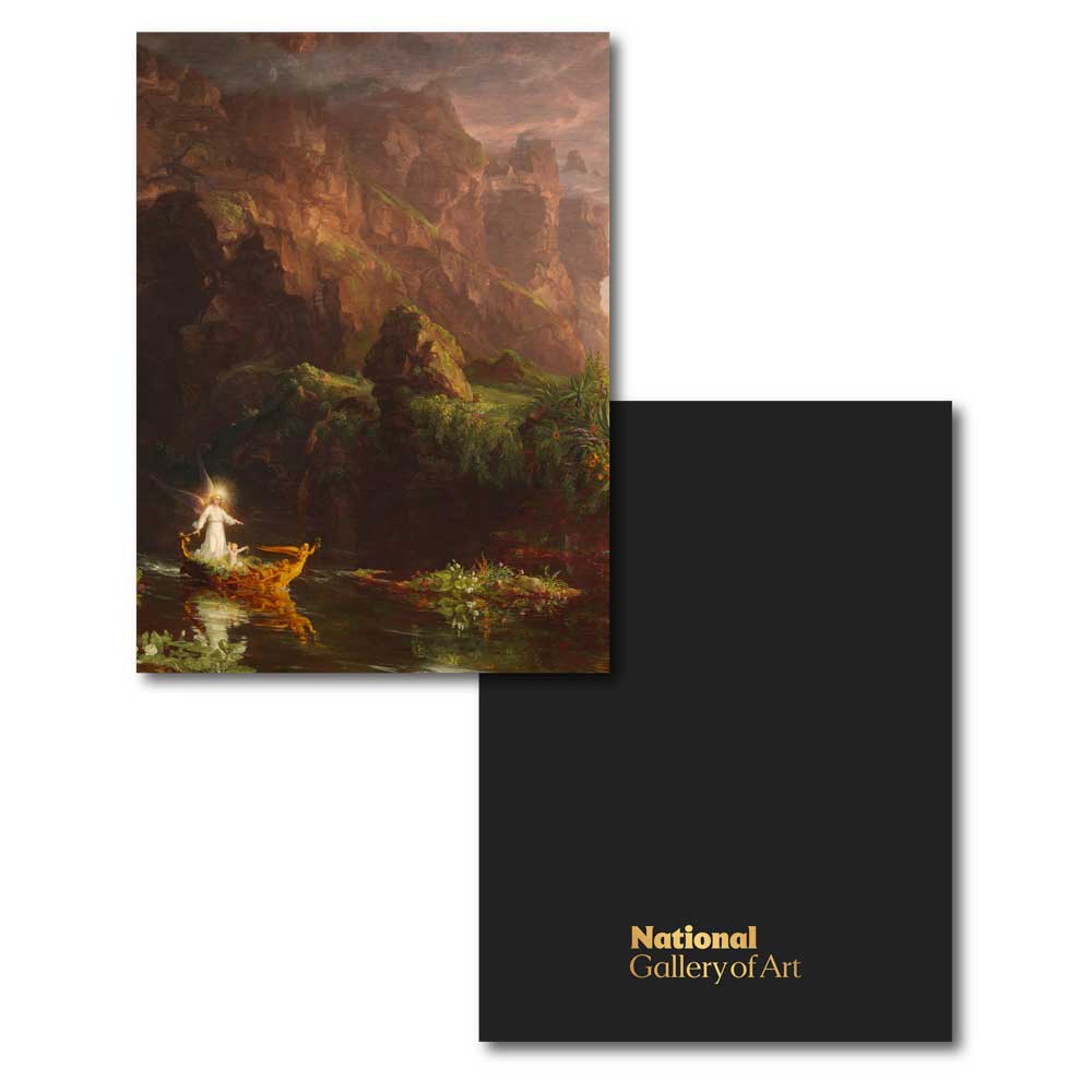 Cole, Voyage of Life: Childhood Leather Notebook