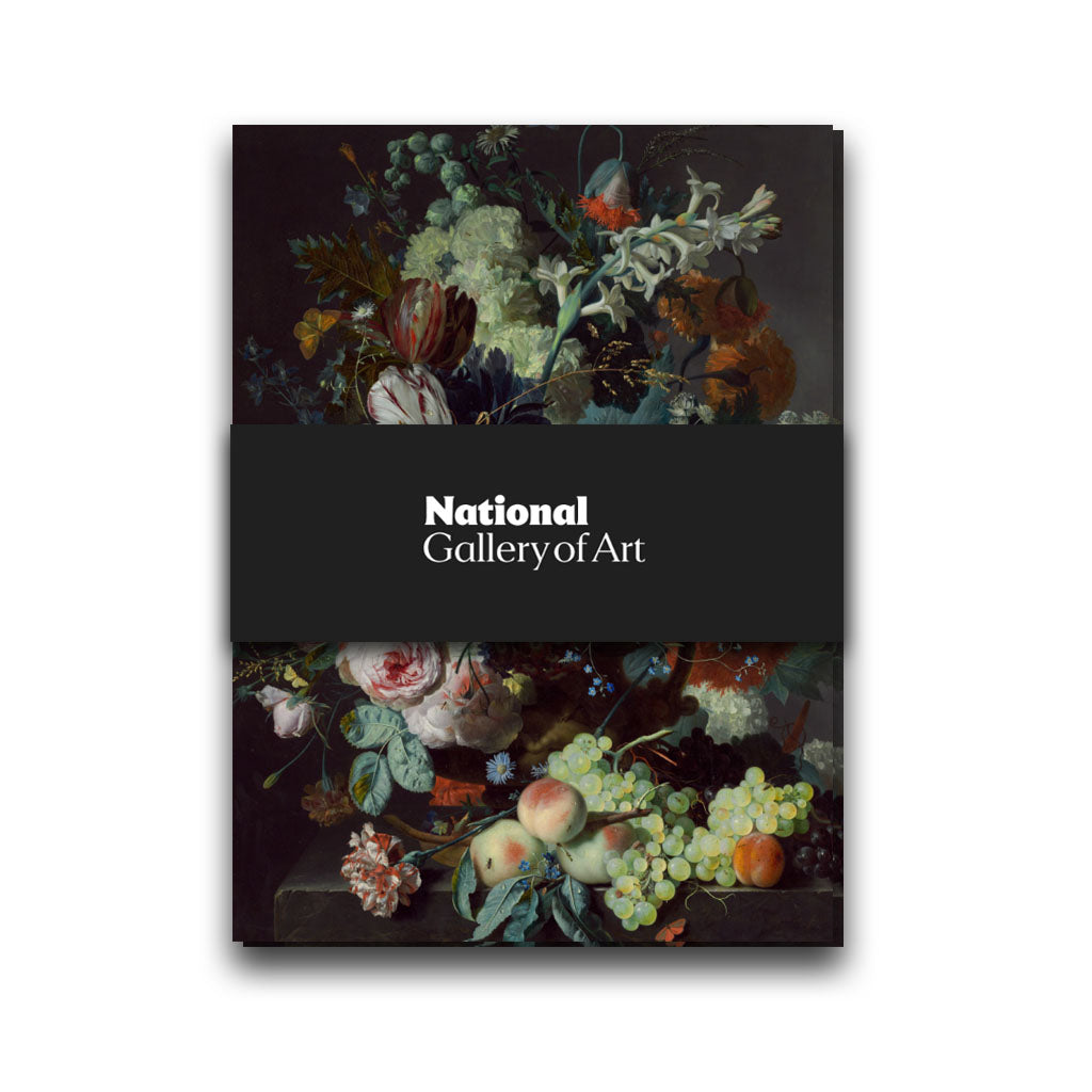 Jan van Huysum, Still Life with Flowers and Fruit, Leather Notebook