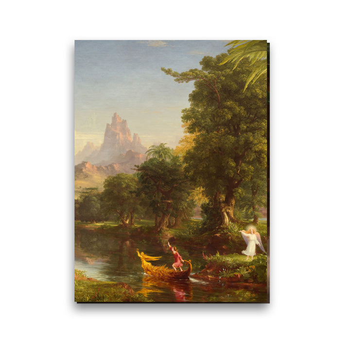 Thomas Cole, The Voyage of Life: Youth, Leather Notebook
