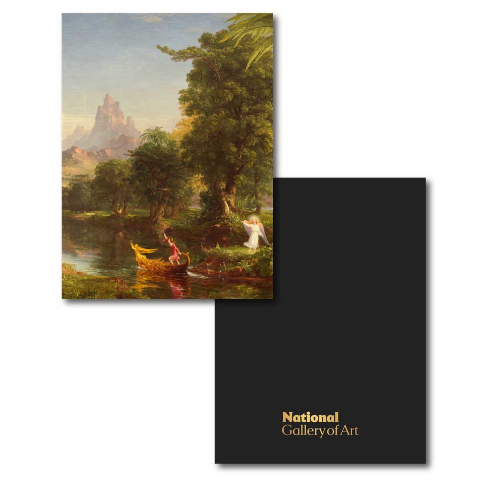 Thomas Cole, The Voyage of Life: Youth, Leather Notebook