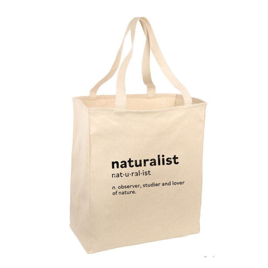 Naturalist Cotton Canvas Tote Bag