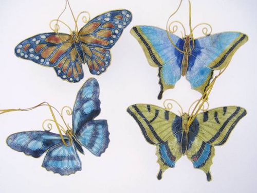 Mariposa Butterfly Assorted Ornaments