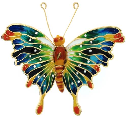 Multi-Color Butterfly Ornament