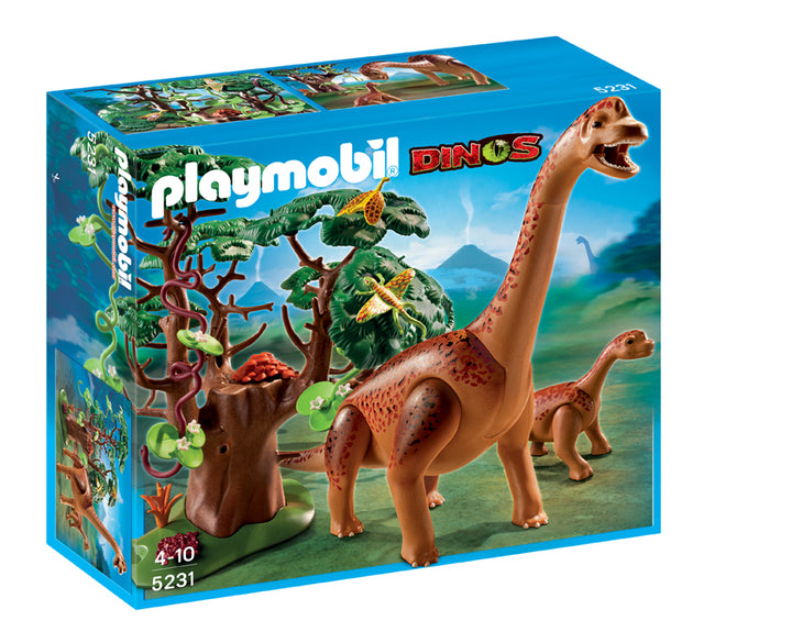 Playmobil Brachiosaurus & Baby Set