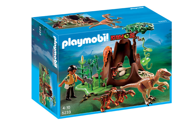 Playmobil Set Deinonychus and Velociraptors