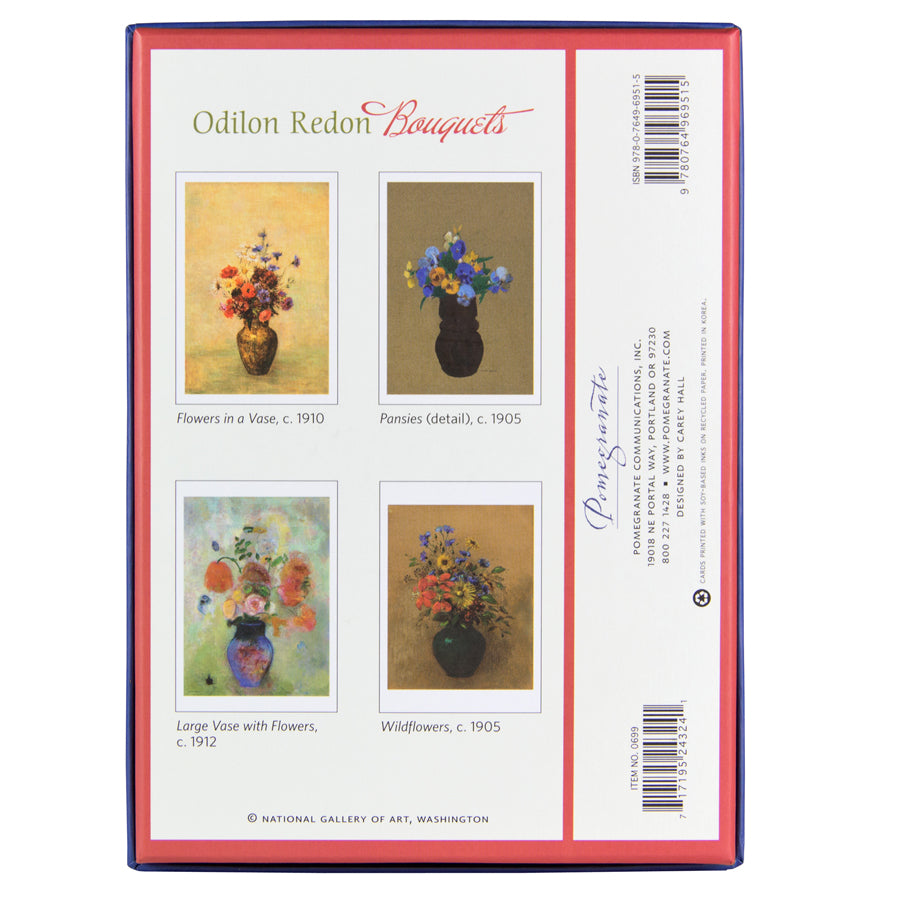 Odilon Redon: Bouquets, Boxed Note Cards