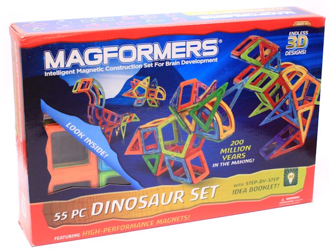 Magformers Magnetic Construction Dinosaur Set