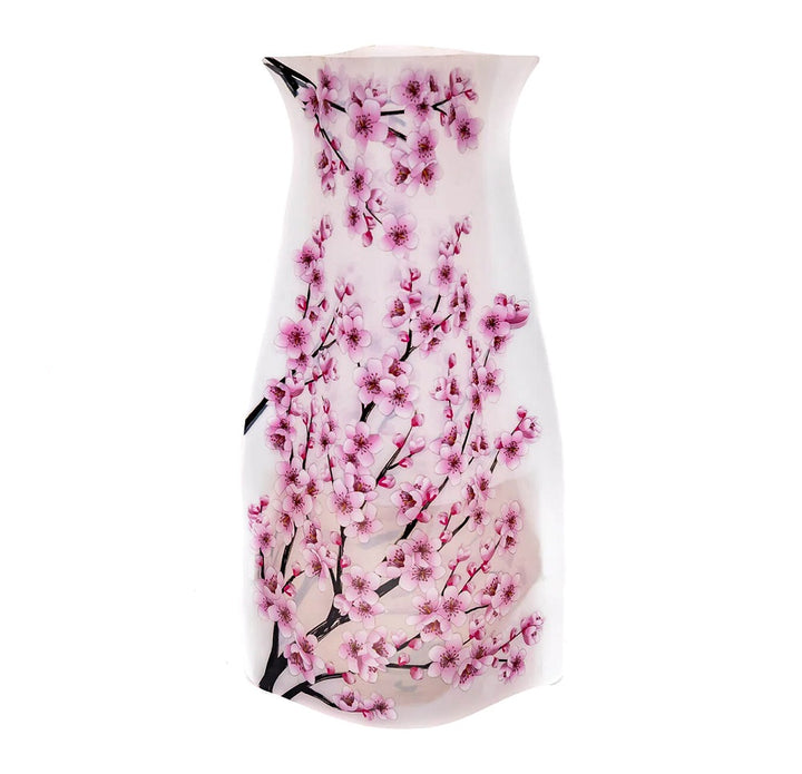 Cherry Blossom Collapsible Vase