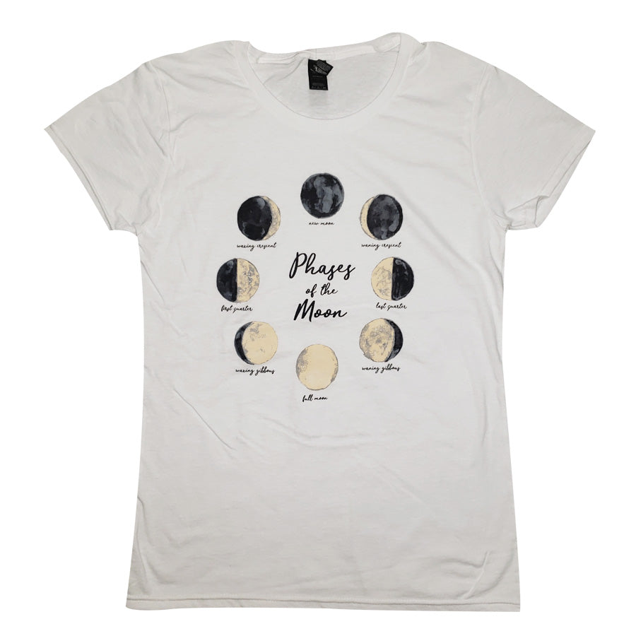 Ladies Phases of the Moon T-Shirt