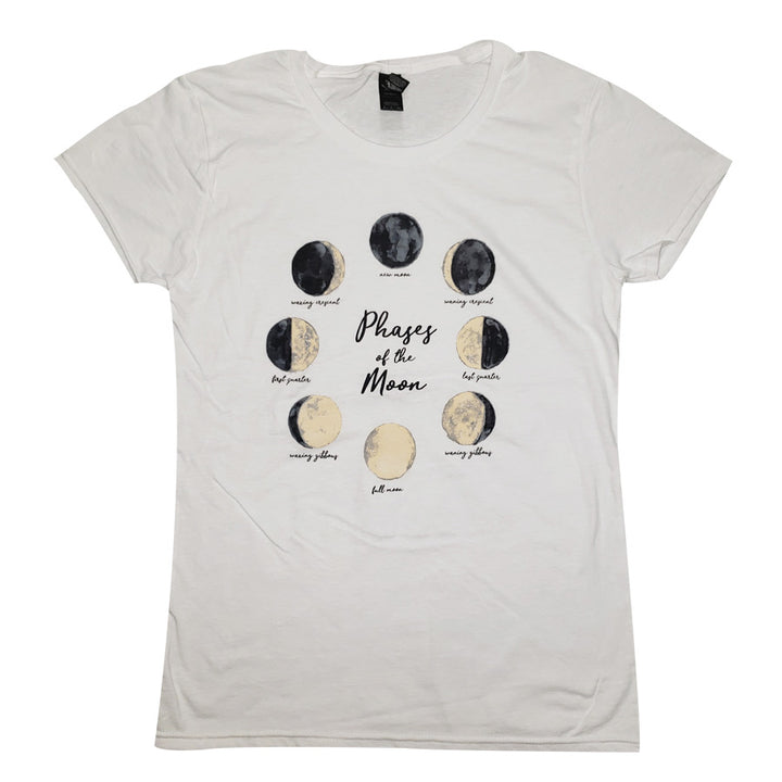 Ladies Phases of the Moon T-Shirt