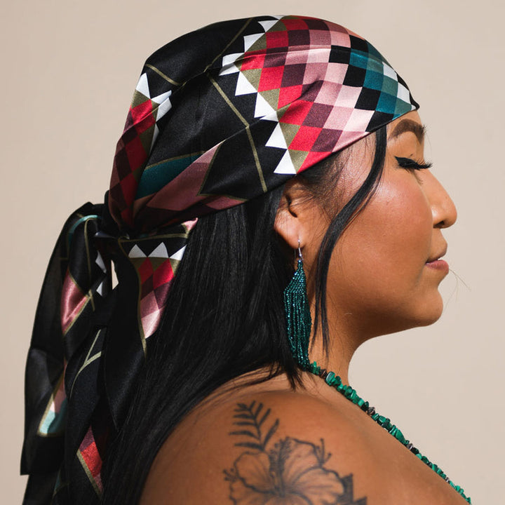 Indigenous Beauty Silk Scarf