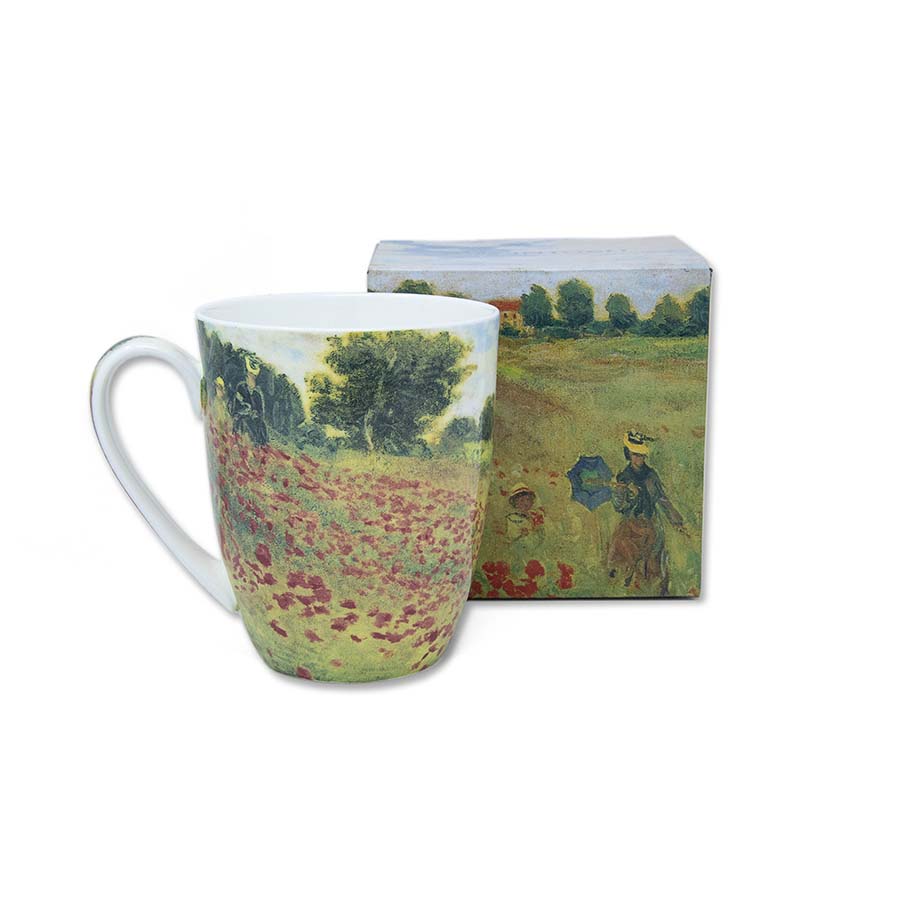 Monet: The Poppy Field (Poppies), Mocha Mug