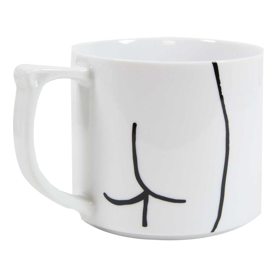 Line Drawing Derrière Mug