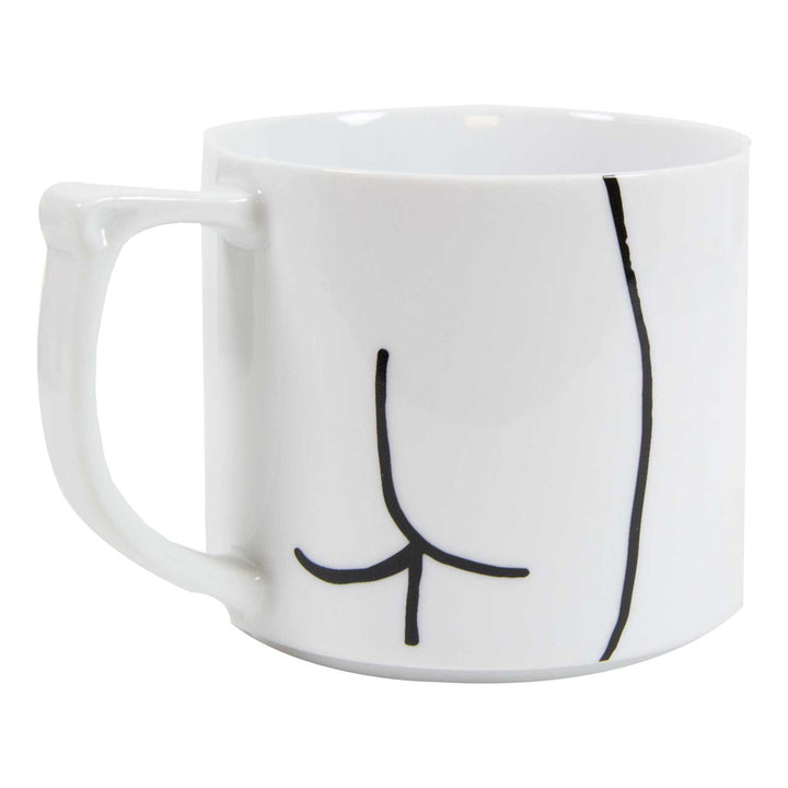 Line Drawing Derrière Mug