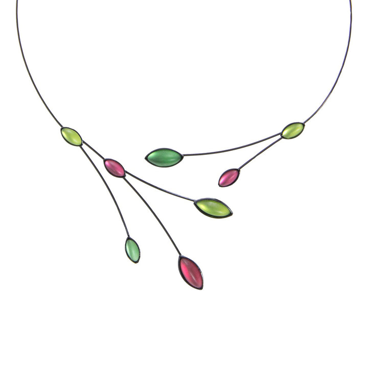 Malachite Gold Plated Bangle