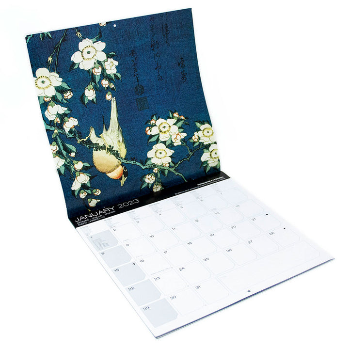 2023 Hokusai - The Masterpieces, Wall Calendar