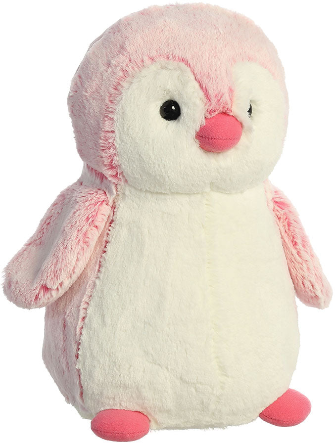 Plush Cotton Candy Pink Penguin