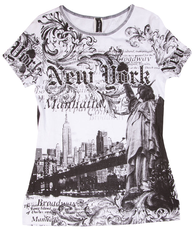 Ladies New York Iconic Tee