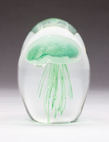 Mini Green Jelly Paperweight