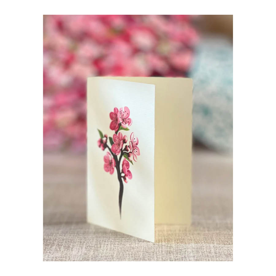 Cherry Blossom 3D Pop-Up Card