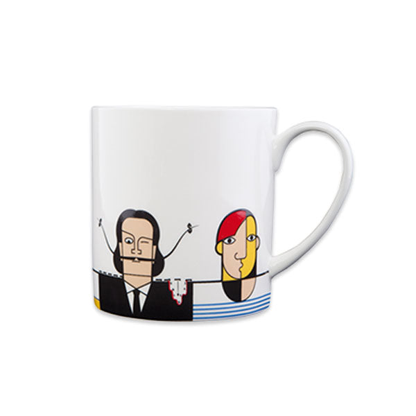 Male Modern Artists Mug