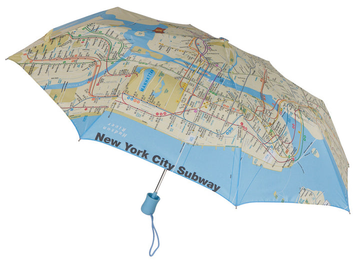 NYC Subway Map Umbrella
