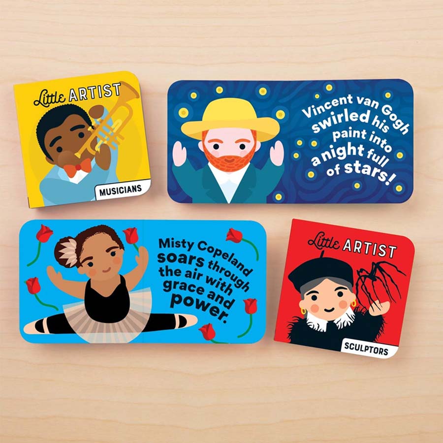 Little Artist Board Book Set