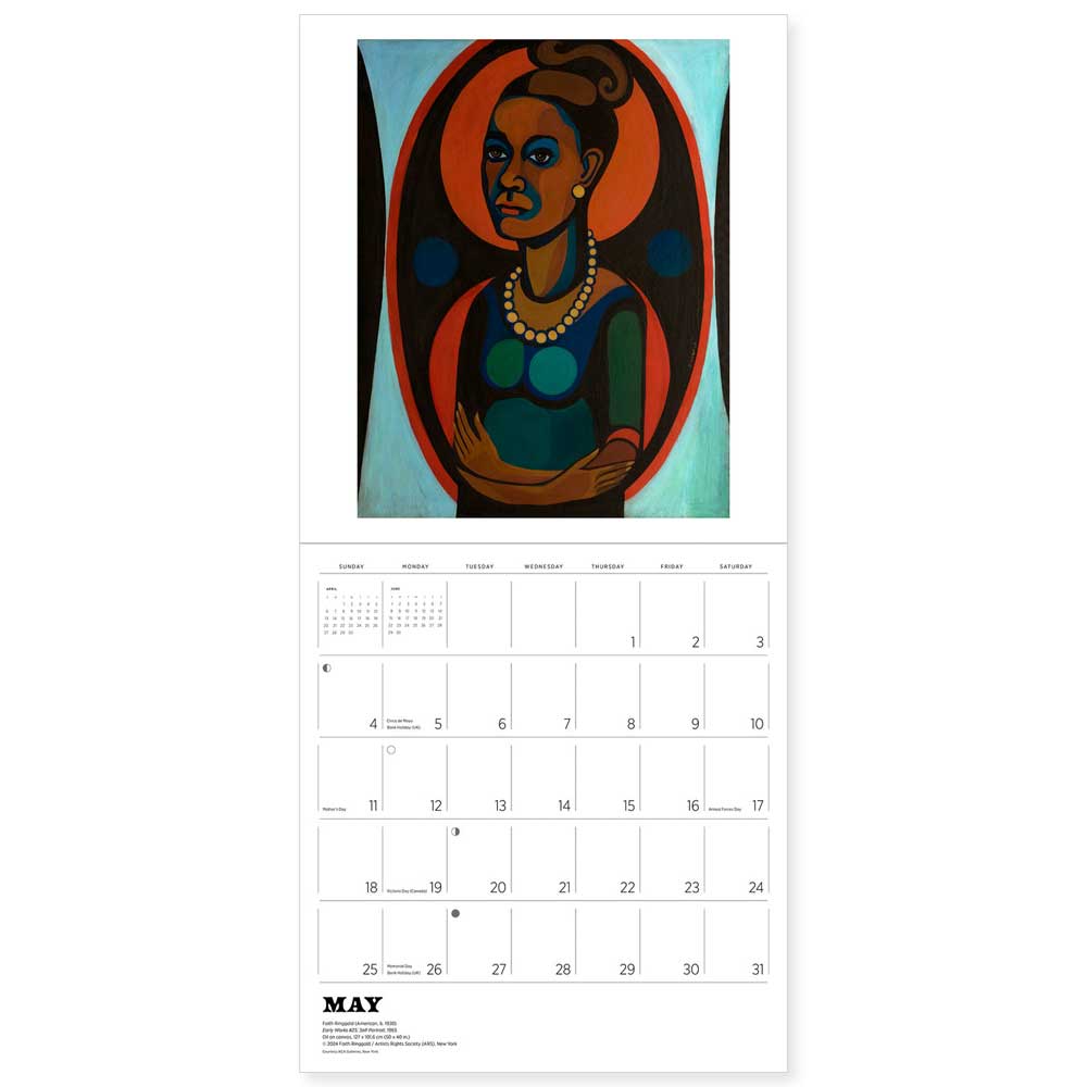 Faith Ringgold 2025 Wall Calendar