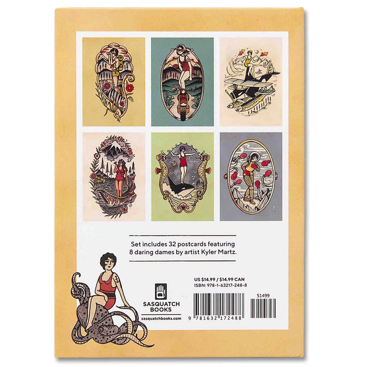 Daring Dames: A Postcard Set