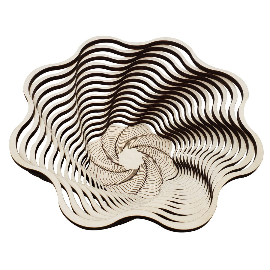 9'' Decorative Wood Bowl