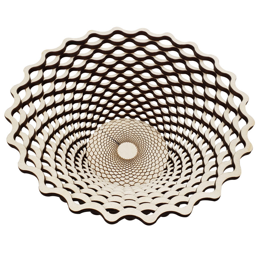 9'' Decorative Wood Bowl