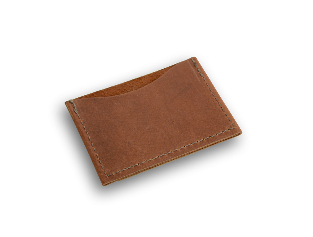 Leather Credit Card Sleeve
