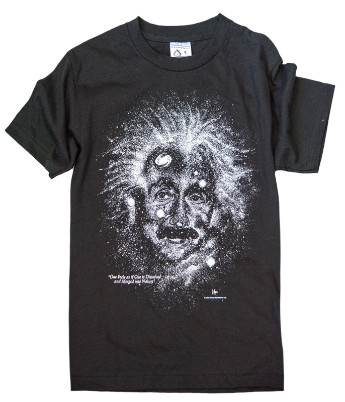 Adult Einstein Starry Night GID T-Shirt
