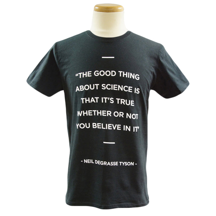 Adult Neil DeGrasse Tyson Science Quote T-Shirt