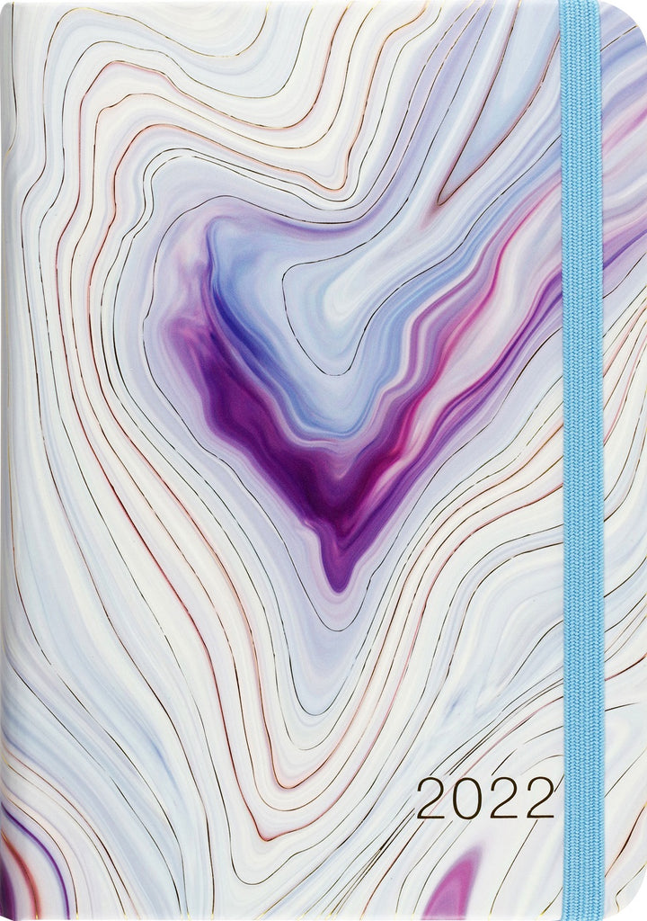 Blue Agate Weekly Planner 2022