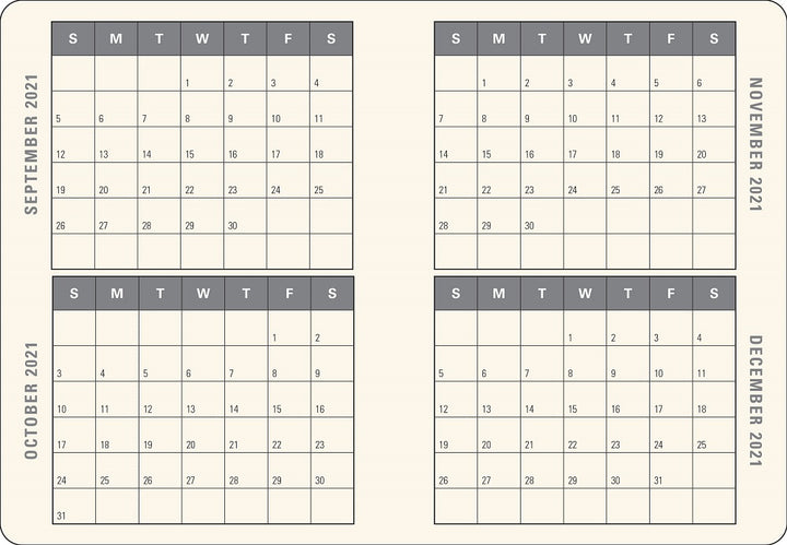 Blue Agate Weekly Planner 2022