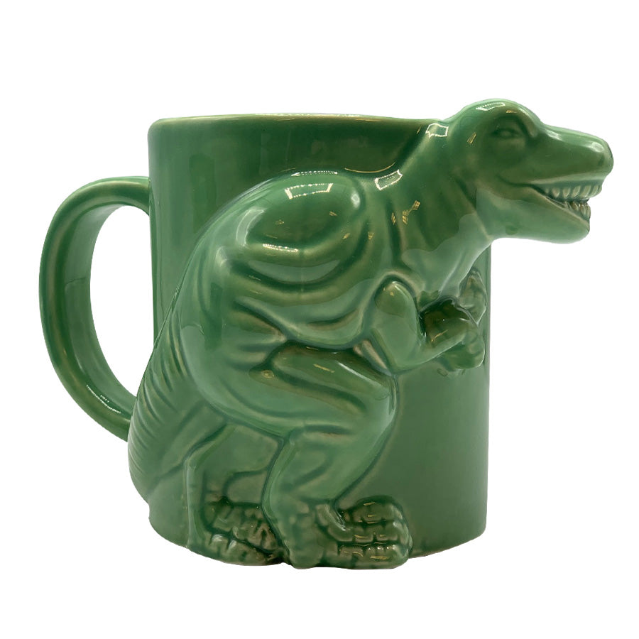 Green T. Rex AMNH 150th Anniversary Mug