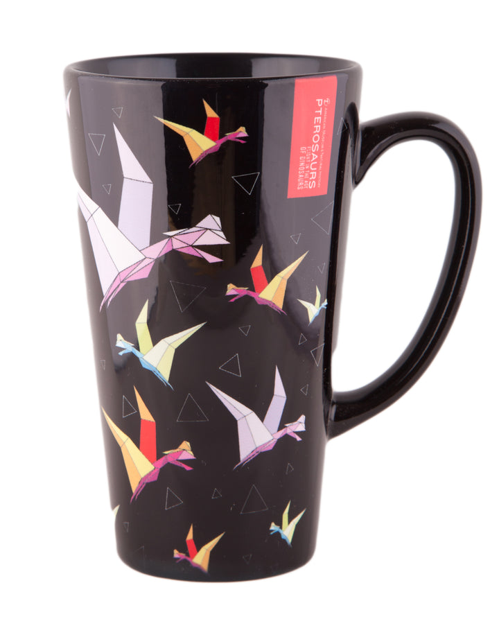 Pterosaur Origami Latte Mug