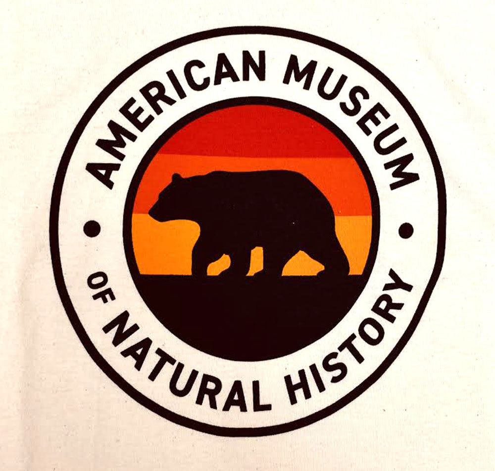 Adult AMNH Retro Bear Patch T-Shirt
