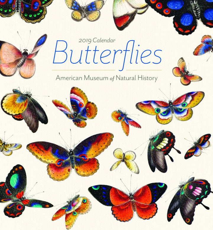 American Museum of Natural History 2019 Butterflies Mini Calendar
