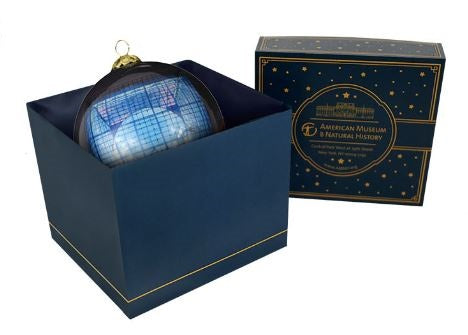 AMNH Collector's Hayden Planetarium Glass Ornament