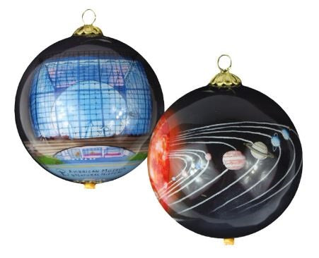 AMNH Collector's Hayden Planetarium Glass Ornament