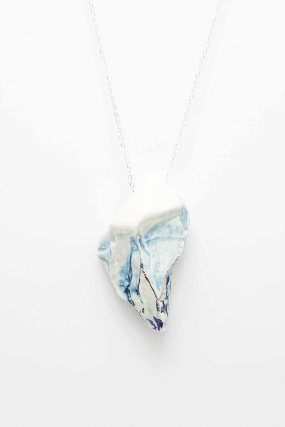 Porcelain Iceberg Necklace