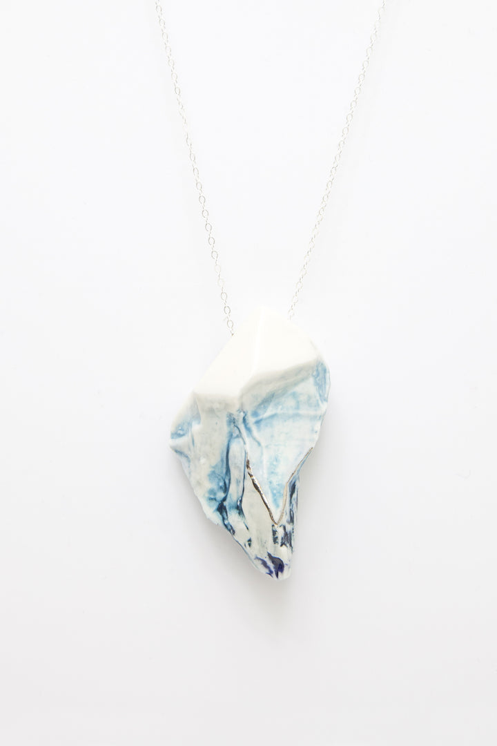 Porcelain Iceberg Necklace
