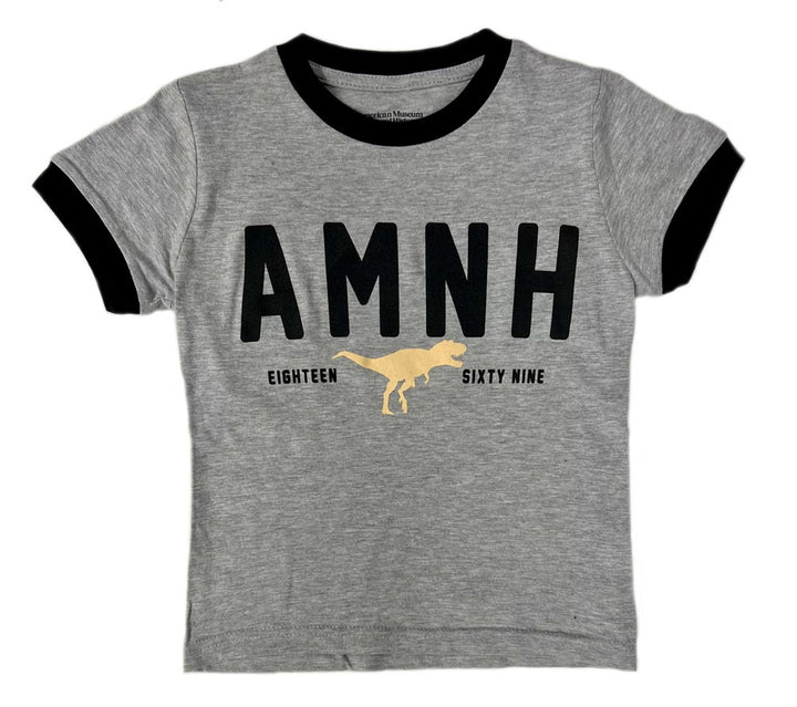 Youth AMNH Gray Athletic T-Shirt