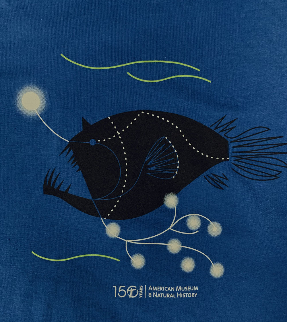 Ladies Royal Blue Anglerfish T-Shirt