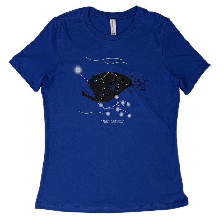 Ladies Royal Blue Anglerfish T-Shirt