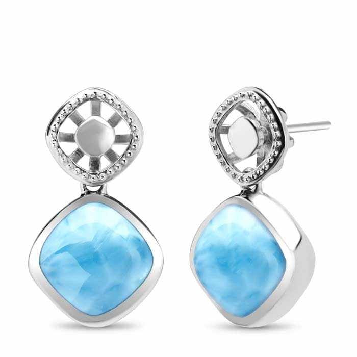 Larimar Aspen Earrings