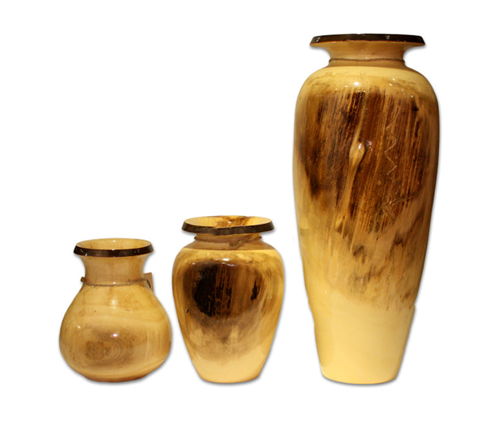 Original Aspen Wood Vases