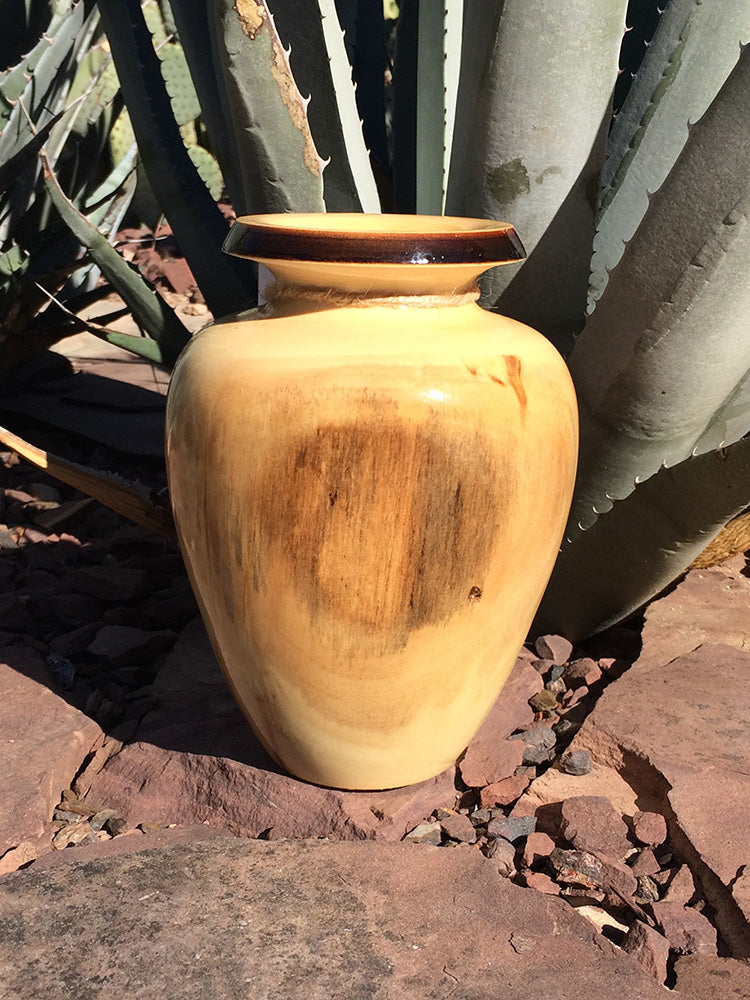 Aspen Wood Vase, 6''-8''